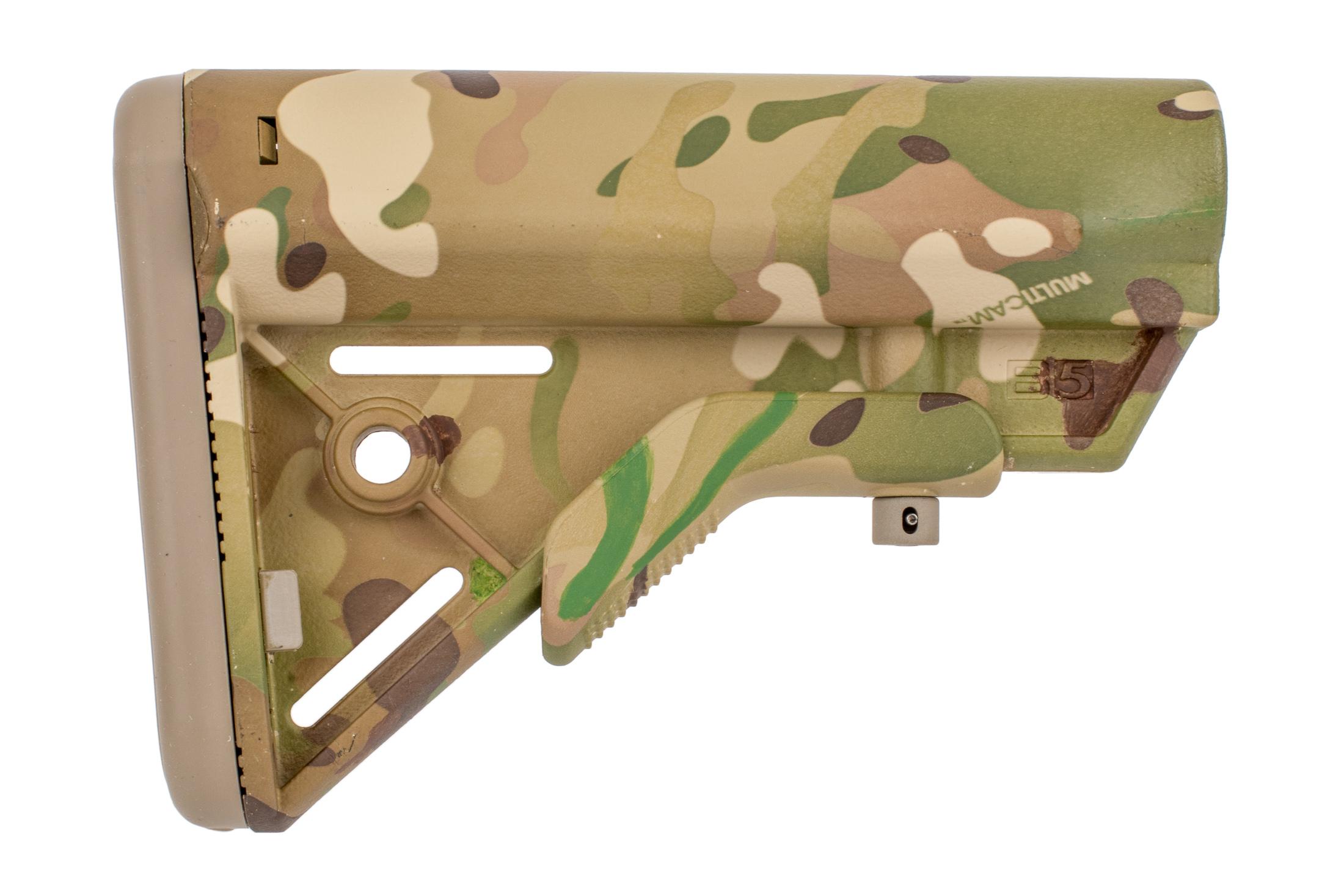B5 Systems Bravo Collapsible AR-15 Stock - Carbine - Multicam
